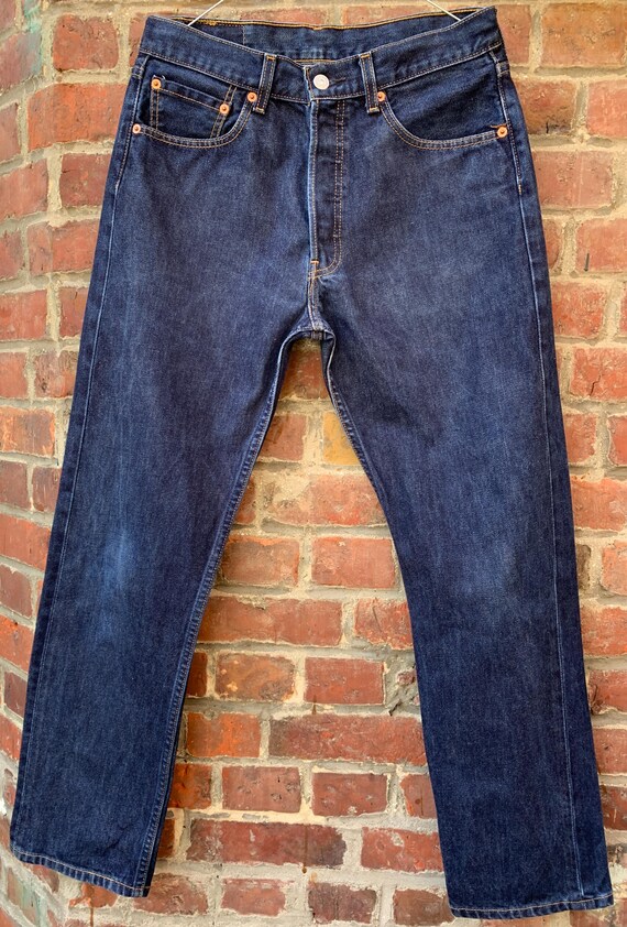 90s Levi's 501 Vintage W31 L30 Actual Size Measured/taille Réalité