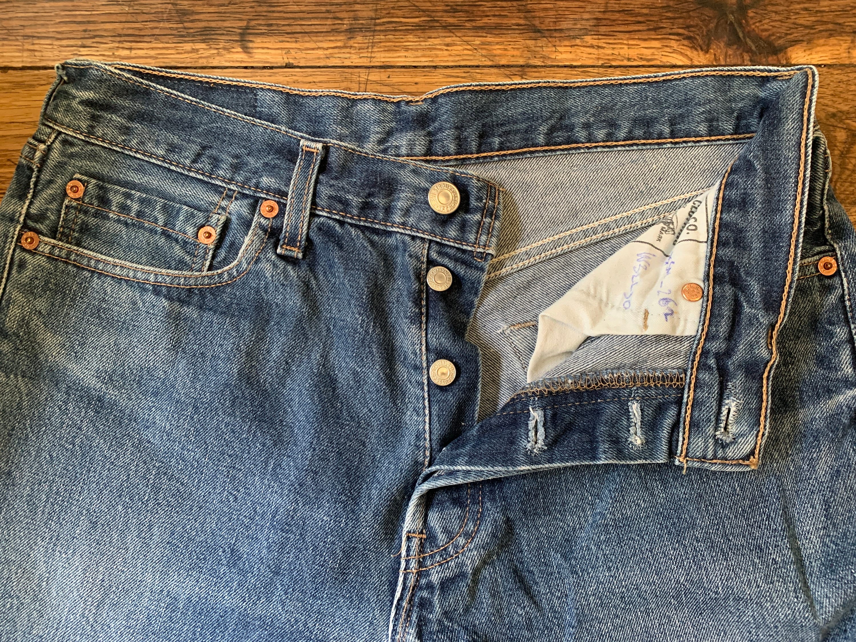 USA製　ヴィンテージ　リーバイス　５０１ー０６５７　神サイズ　W32　L30 Levi's 501 Vintage W32 L30 Actual Size Measured/size Actual