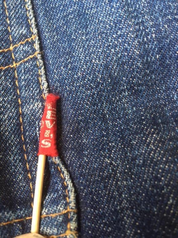 60s Levis 501 Big E Redline Selvedge Made in USA W27 L32