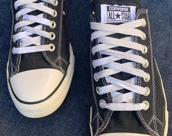 Vintage Converse All Star Chuck Taylor Black Canvas Mens  display picture 1