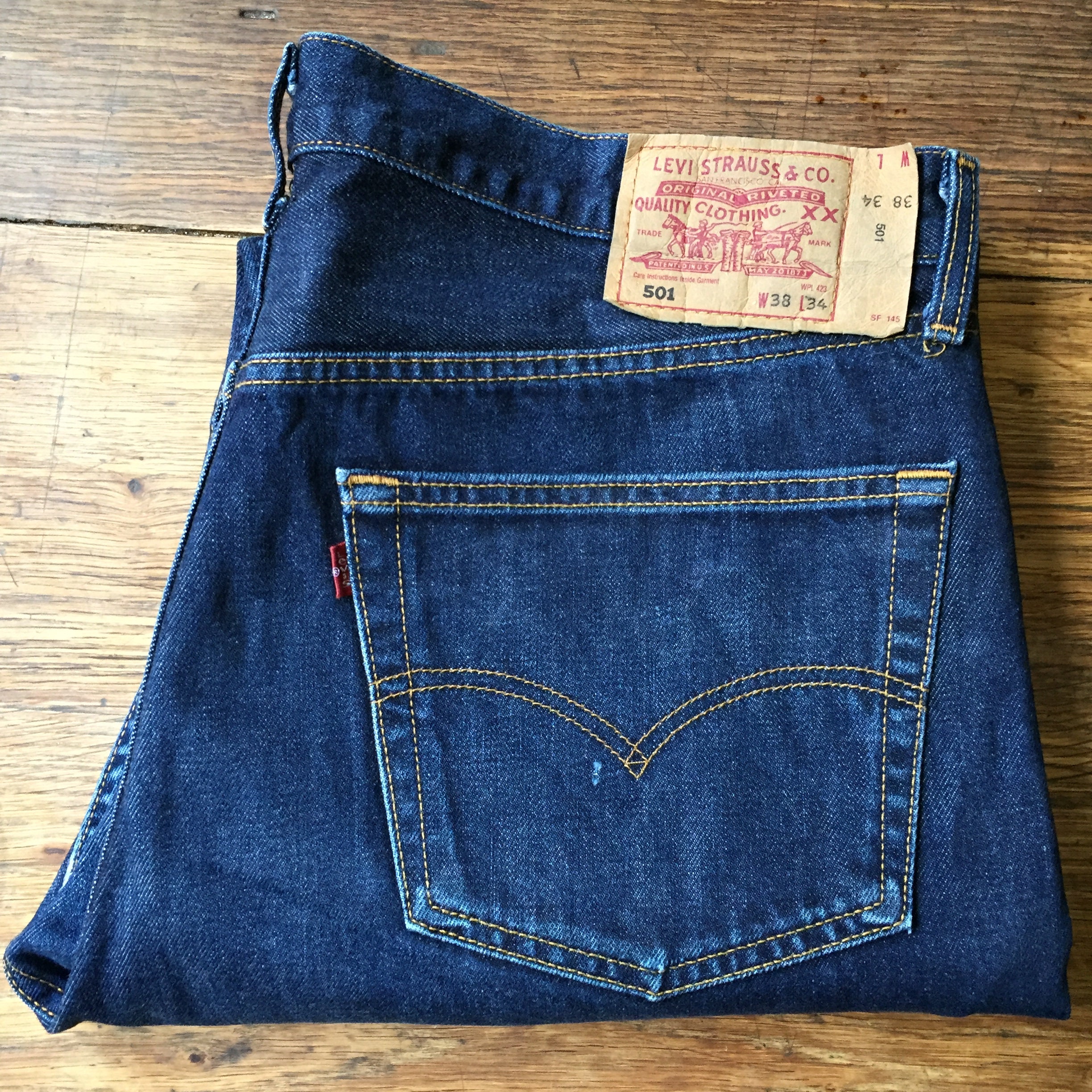 Levis 501 W28 L34 - Etsy