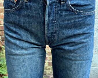 90s Levi's 501 Vintage W26 L32 Actual Size Measured/size Actual