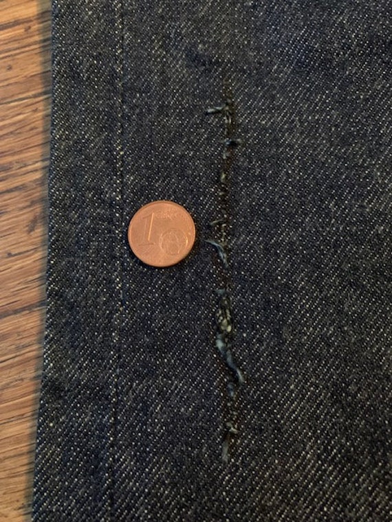 EXTRA RARE! Levi's 501 Big E Vintage Redline Selv… - image 9