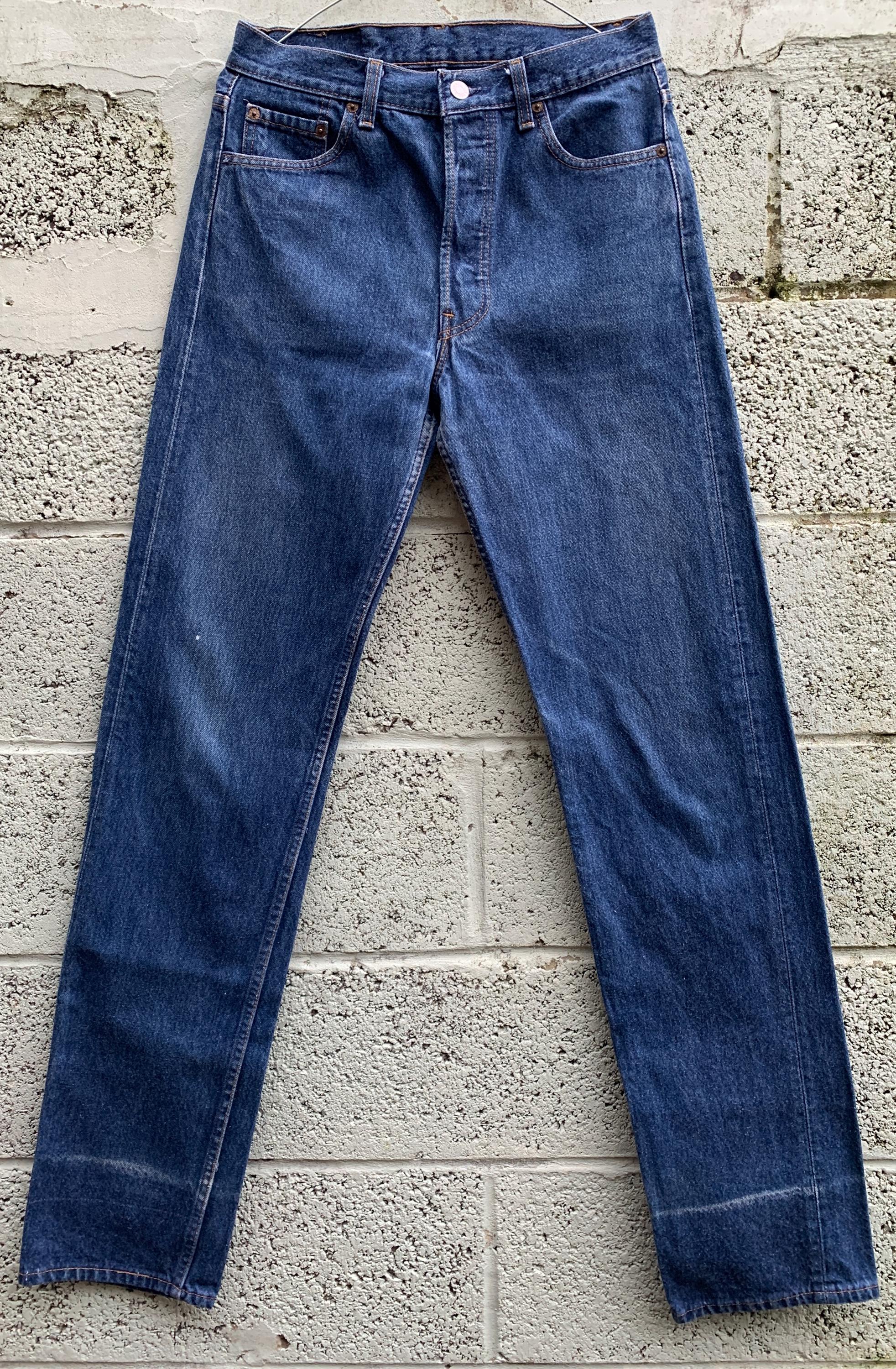 Levi's 501 Vintage USA Early 90s W30 L36 Size Measured/actual Size