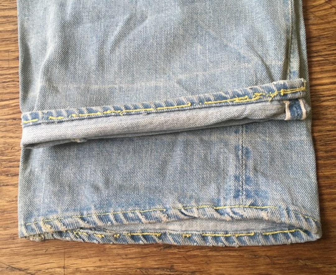 Levis 501 Big E 65 Vintage Redline Selvedge Made in Usa Single 