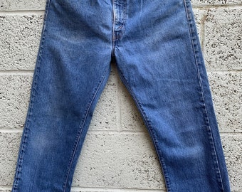 70s Levi's 505 USA Made Vintage Single Stitch W33 L32 Actual Size