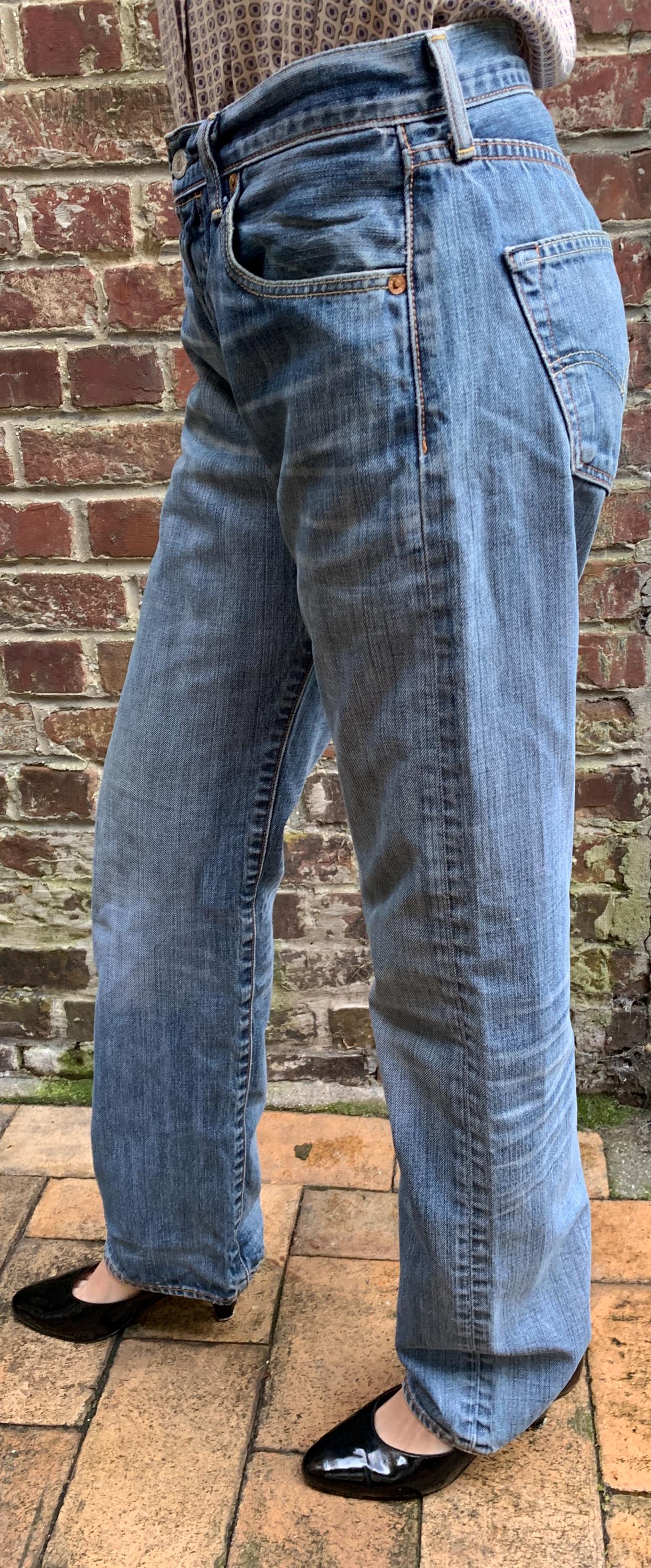 Levi's 501 Vintage W31 L32 Actual Size Measured/taille Levi's 501 Vintage W31 L32 Actual Size Measured/taille