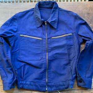 French Cyclist Work Jacket - Etsy