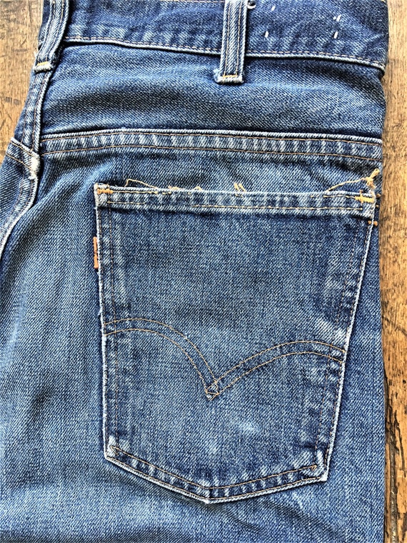 Vintage LEVI'S Bell Bottoms 646 0217 Big E tab W31