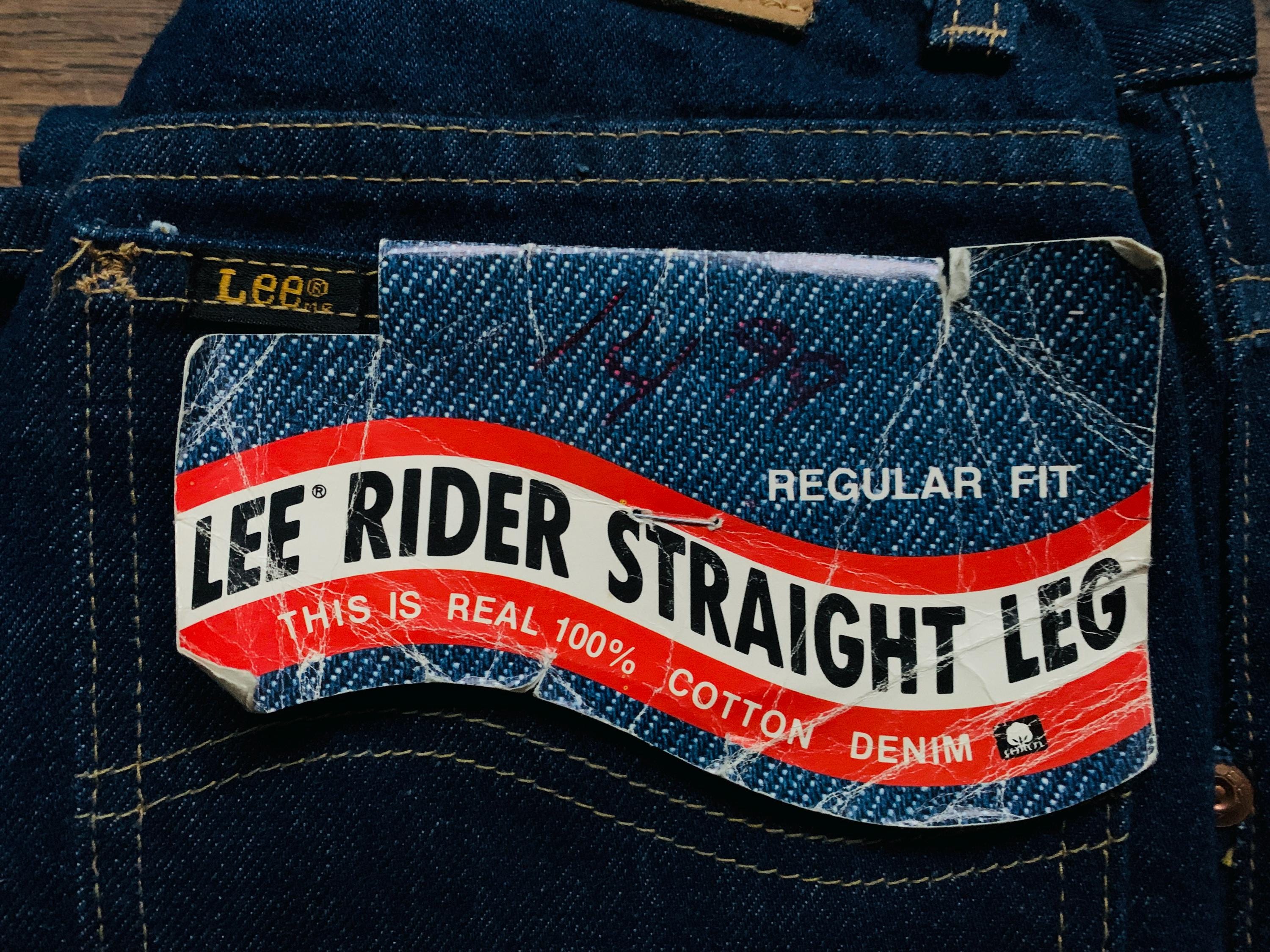 Lee Vintage Deadstock USA Made Late 70s Early 80s W26 L34 Actual 