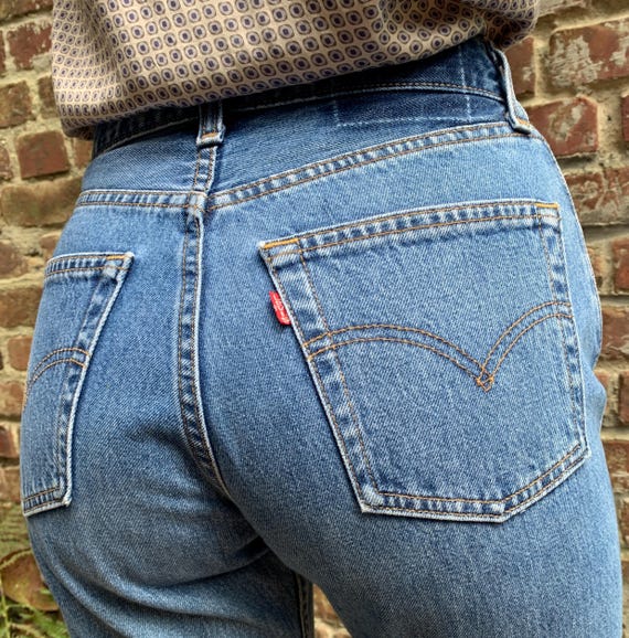 1990's Levi's 501 W27 MADE IN USA【GG0110 Levi's 501 90s Vintage W27 L30 Actual Size Measured/size