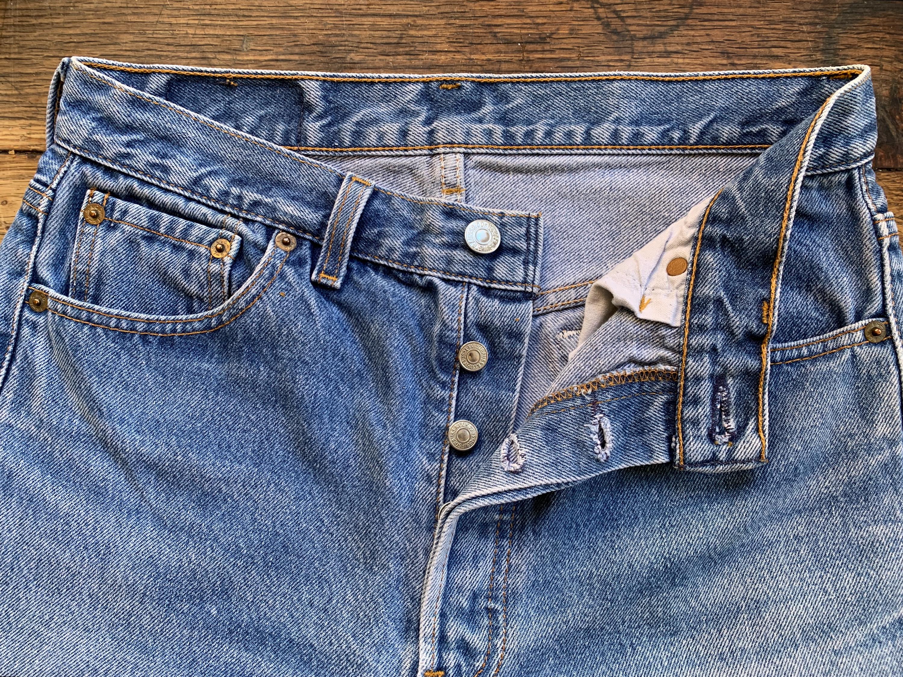 90s Levi's 501 Vintage USA Made W30 L32 Size Measured/taille
