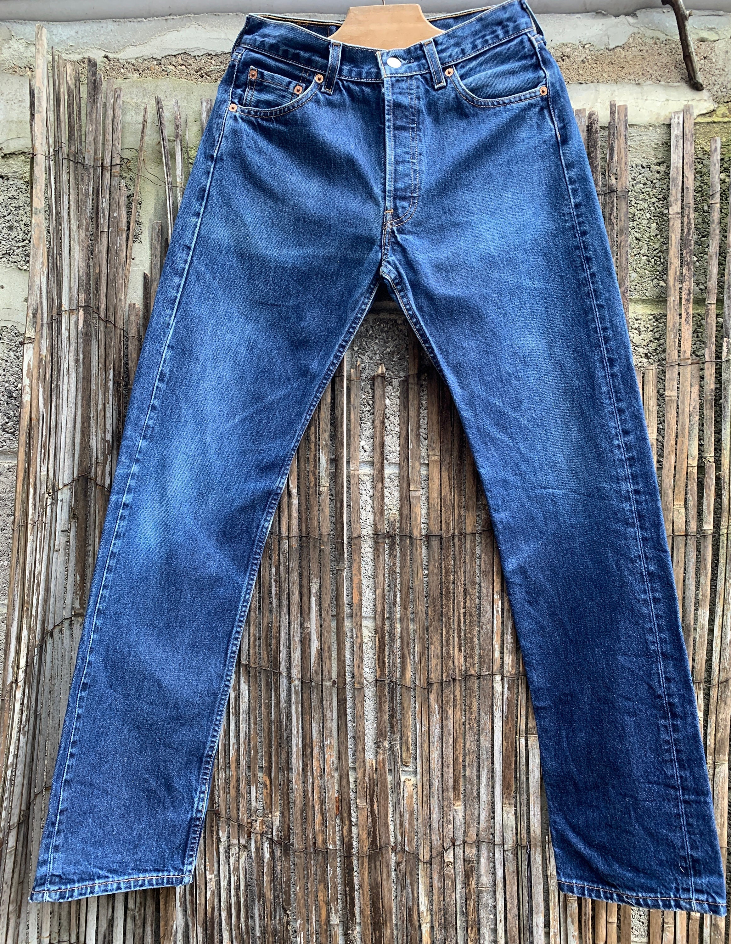 Levi's 501 Vintage W30 L34 Actual Size Measured/size Real -