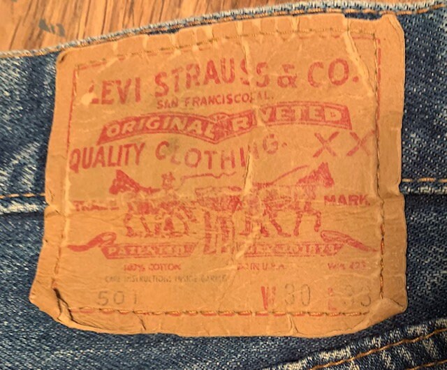 Levi's 501 Vintage Redline W30 L33 Single Stitch Made in | Etsy