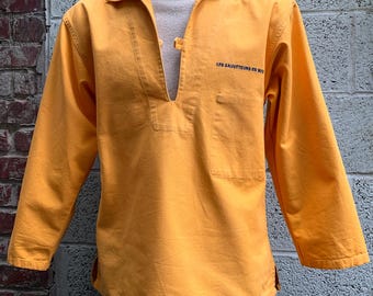 Vintage Fisherman's Breton Smock SNSM - SNSM Jacket Made in France Size Measured/Actual Size S/US Very Good Condition!