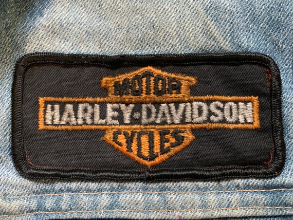 Levis Vintage Vest Jacket 1970s Harley Davidson p… - image 5