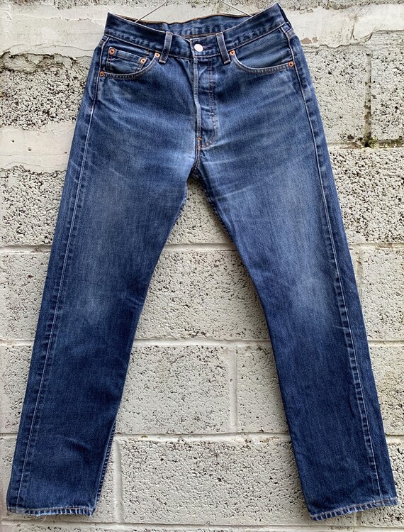 Levis 501 90s Vintage W29 L32 Size Measured/taille Measureue W27