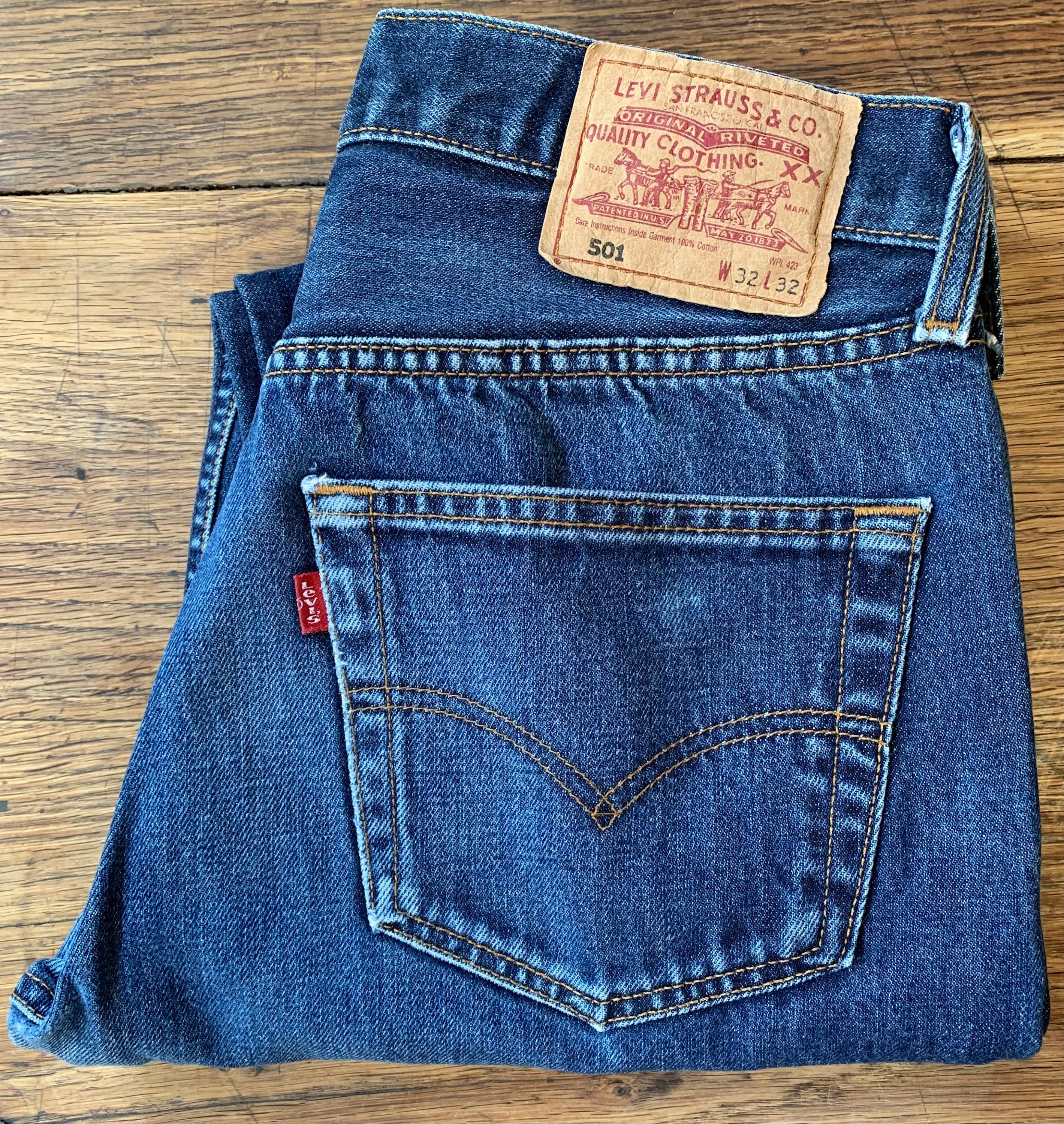 Levis 501 W32 L32 - Etsy