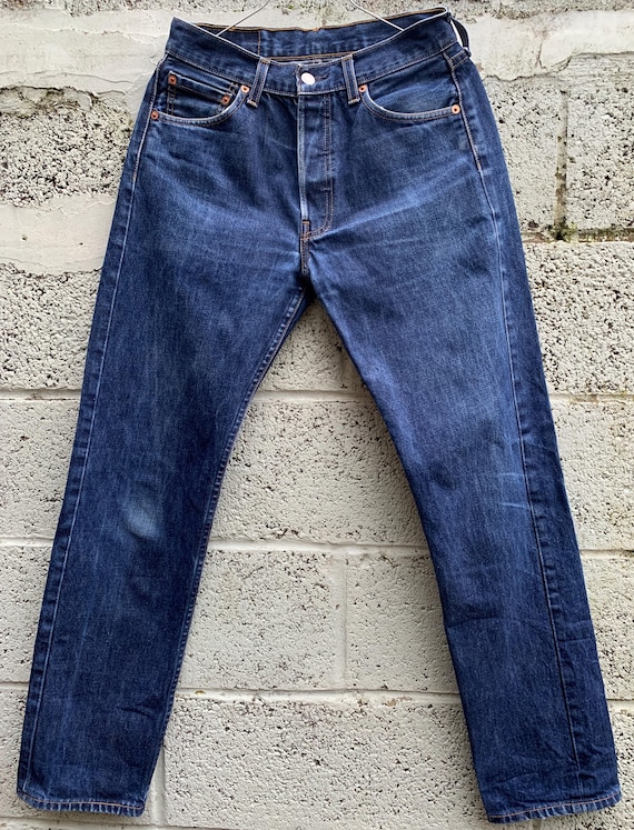 【90s】Levi's 501 USA製 W33 L32 レギュラーヴィンテージ Levi's 501 90s Vintage W29 L32 Size Measured/actual Size Measured