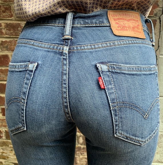 Levi s 511 Vintage W28 L32 Actual Size Measured taille Reelle Mesuree W26 33.5fr L30.5 77.5cm Slim Fit Very Good Condition Etsy
