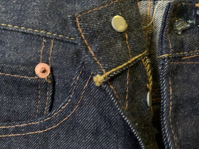 60s Deadstock Levi's 501 Big E Vintage Redline Selvedge W27 60s Deadstock Levi's 501 Big E Vintage Redline Selvedge W27