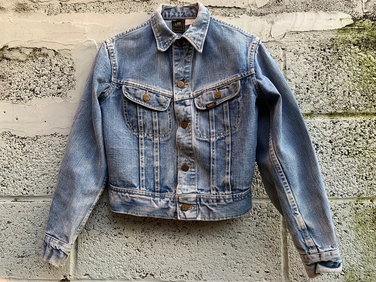 Vintage 70'S Lee work jacket, made in USA, size S, men's /eaa513567