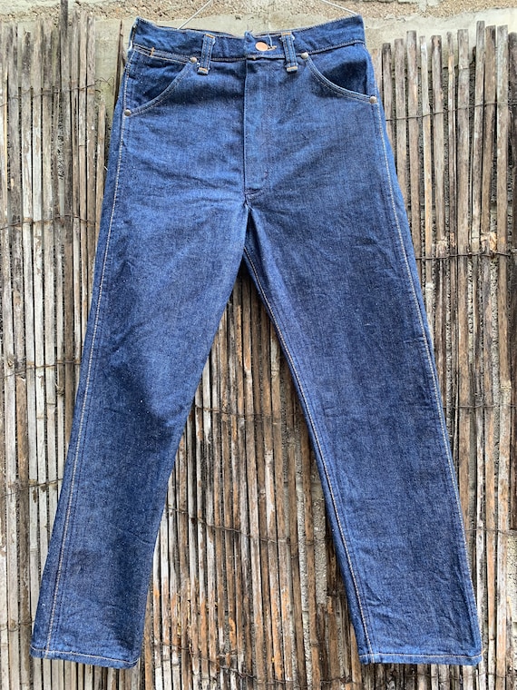 60s WRANGLER 66MJZ 幻 黒サテン ラングラー ビンテージ - メルカリ