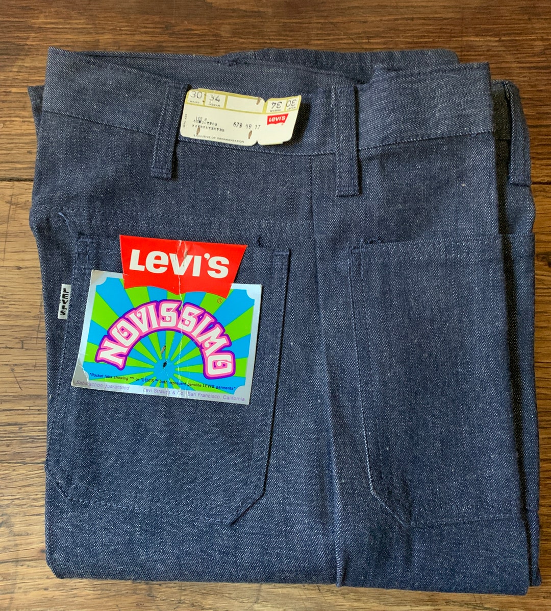 Levi s Vintage Deadstock Big E Bell Bottoms Novissimo 70s W30 L36 levi-s-vintage-deadstock-big-e-bell-bottoms-novissimo-70s-w30-l36