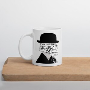 BJ quote White glossy mug