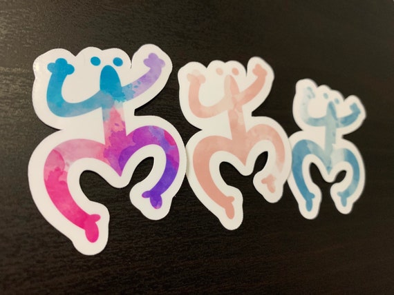 Watercolor Coqui Taino Sticker | Coqui Taino Sticker | Coqui Puerto Rico Stickers | vinyl waterproof stickers | Puerto Rico