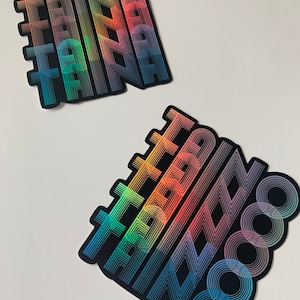 Taino Holo Sticker | Taina Holo Stickers | vinyl waterproof stickers | Holographic sticker