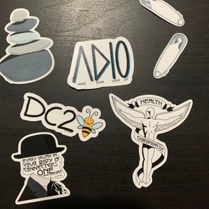 Chiropractic Stickers Collection | vinyl waterproof stickers | Chiropractic