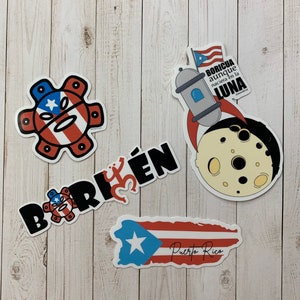 Bori Pack | Boriken Sticker | Puerto Rico Stickers | Taino Stickers | vinyl waterproof stickers | Puerto Rico