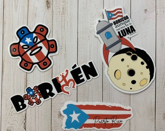 Bori Pack | Boriken Sticker | Puerto Rico Stickers | Taino Stickers | vinyl waterproof stickers | Puerto Rico