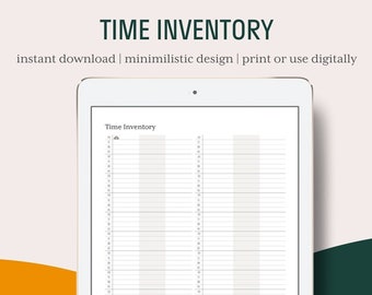 Inwentaryzacja czasu według The Edit Studio Co.