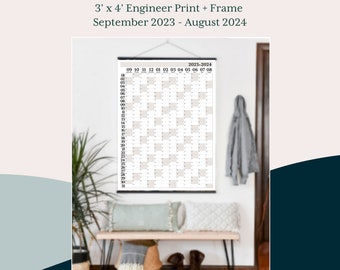 Academic Wall Calendar