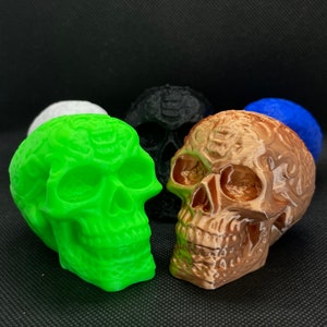 Skull Guitar Pick & Plectrum holder / 3D Printed / Gift / Guitarrista / Bajista / Músicos / Emo / Goth / Para él / Para ella / UK / Fender imagen 2