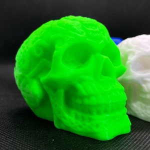 Skull Guitar Pick & Plectrum holder / 3D Printed / Gift / Guitarrista / Bajista / Músicos / Emo / Goth / Para él / Para ella / UK / Fender imagen 5