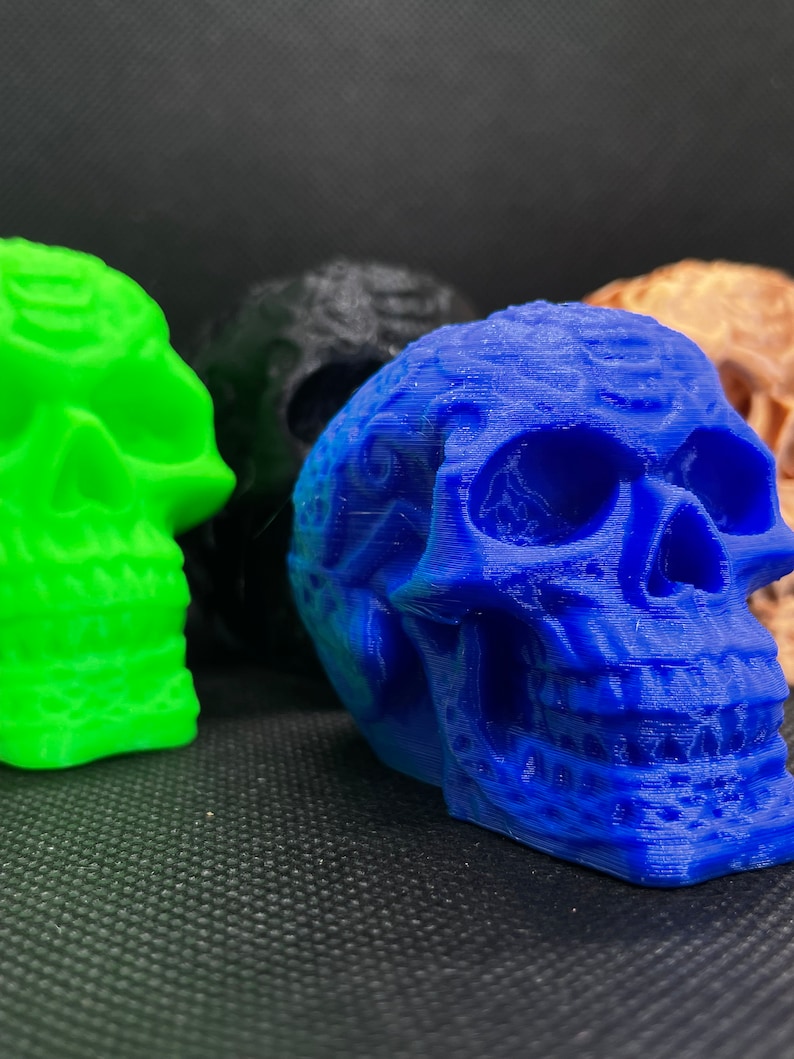 Skull Guitar Pick & Plectrum holder / 3D Printed / Gift / Guitarrista / Bajista / Músicos / Emo / Goth / Para él / Para ella / UK / Fender imagen 6