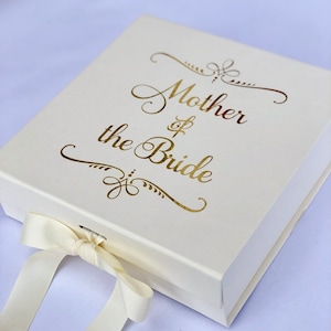Mother of the Bride Gift Box, Moeder van de Bruidegom Gift Box, Mother's Gift, Bruidsfeest Gift Box, Keepsake Gift Box