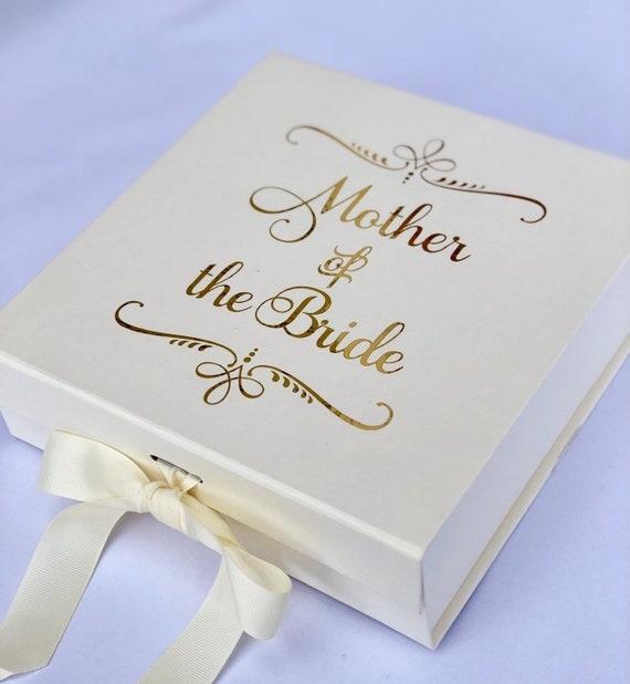 Mother of the bride keepsake box sale