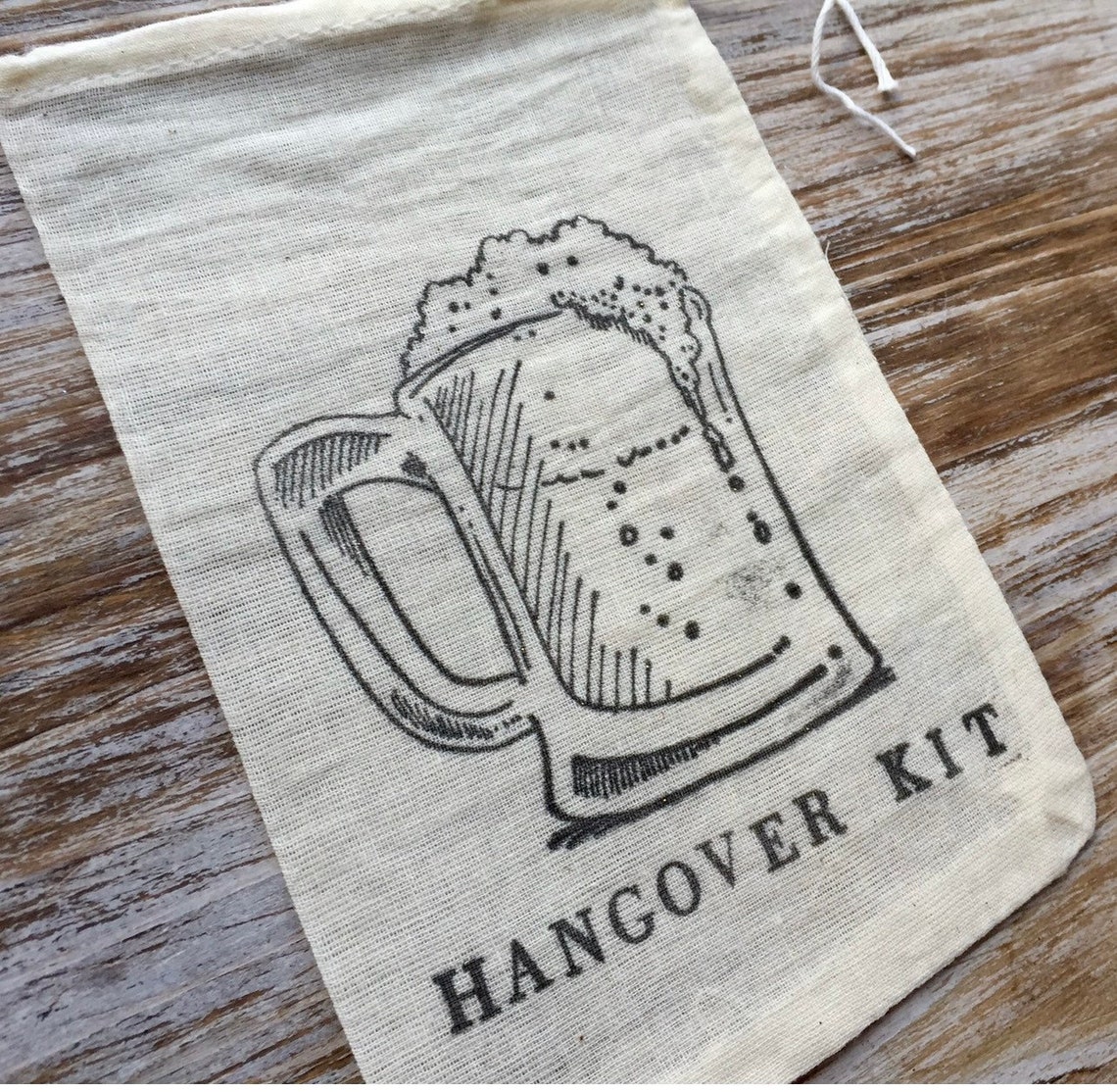 Bachelor Party Favor Bags Survival Kit Bags Hangover Kit Etsy