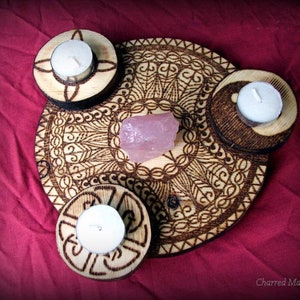 Crystal and Candle Board