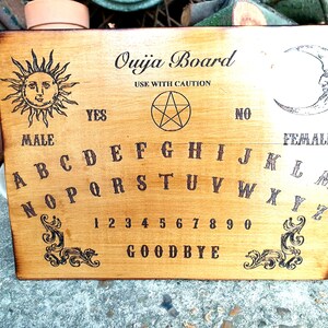 Soild Oak Ouija Board (2)