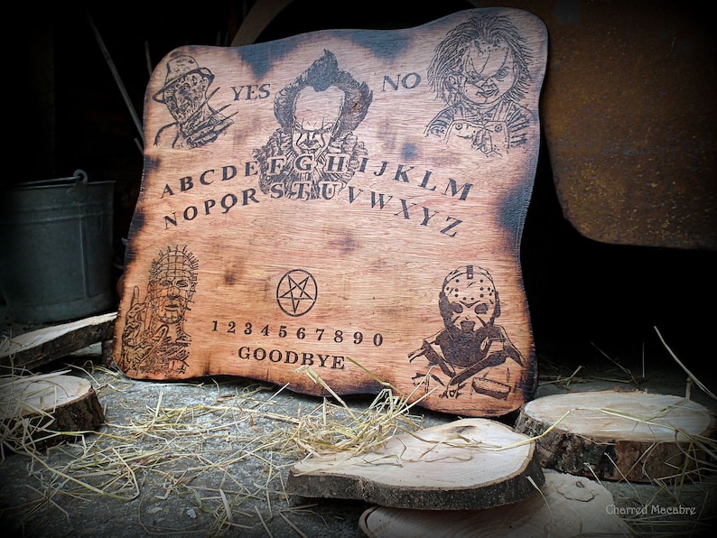 Mixed Horror 2 Ouija Board Wall Art image 4