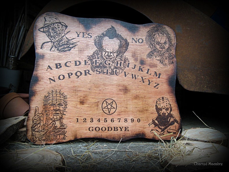 Mixed Horror 2 Ouija Board Wall Art image 1