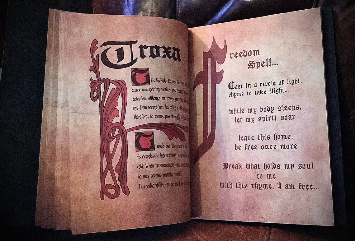 Charmed Book Of Shadows Etsy