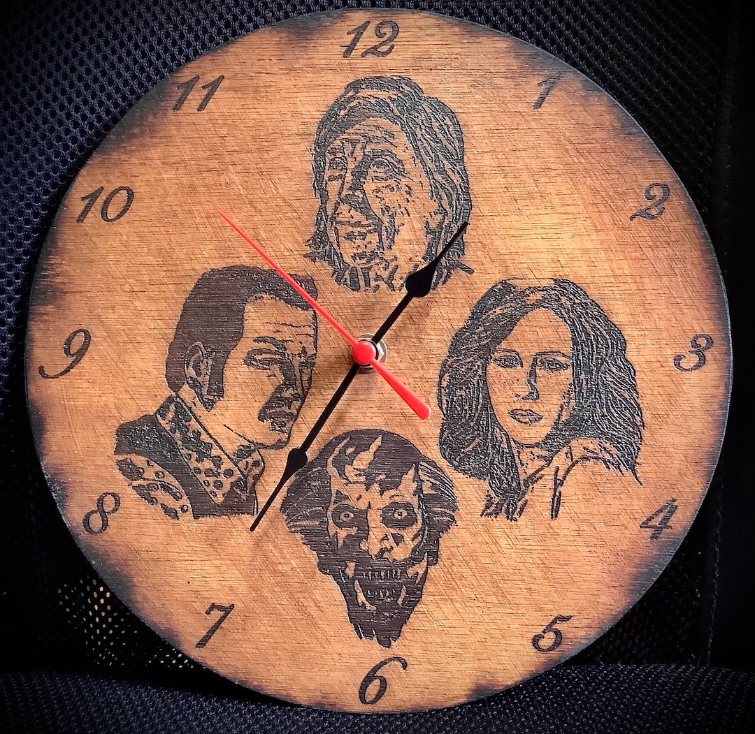 Horror Clocks . Insidious Etsy