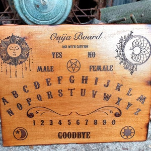 Soild Oak Ouija Board