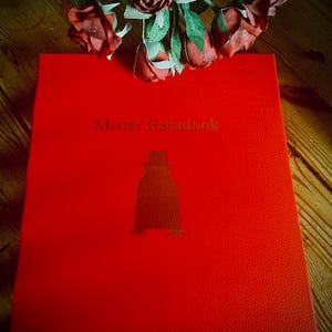 Babadook Replica Pop Up Book Blood Red Limited Edition
